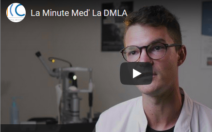 illustration Minute Med - La DMLA