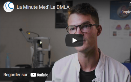 illustration Minute Med Ophtalmologie – La DMLA