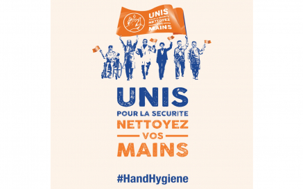 illustration Journée mondiale de l'hygiène des mains le 5 mai 2022