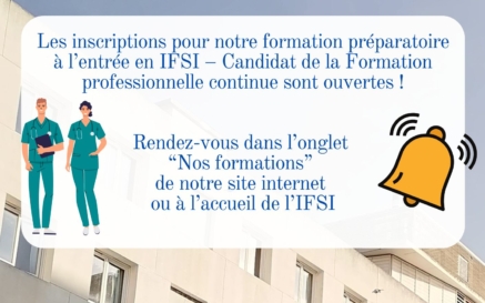 illustration Formation Préparatoire IDE - Candidats FPC : ouverture des inscriptions